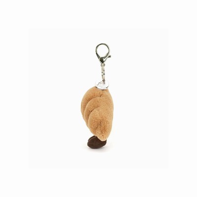 Jellycat Croissant Bag Charm UK | 30928XODS